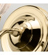 Carroll 1 Light Bathroom Wall Light Polished Brass IP44 G9-2
