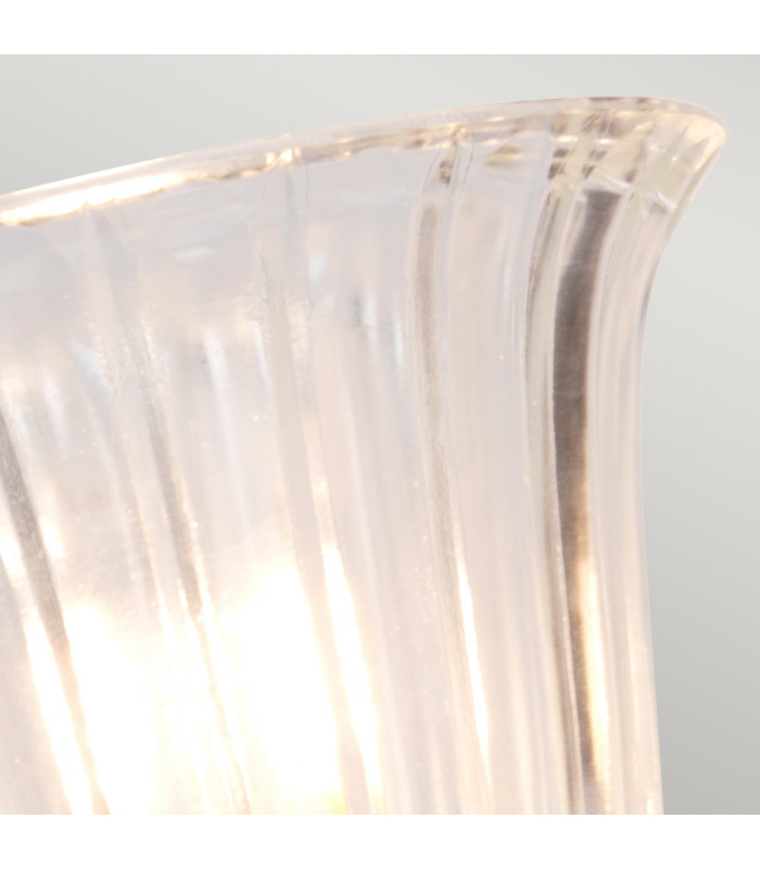 Carroll 1 Light Bathroom Wall Light Polished Brass IP44 G9-4