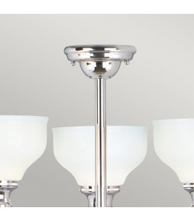 Cheadle 3 Light Bathroom Chandelier Pendant Light Polished Chrome IP44 G9-2