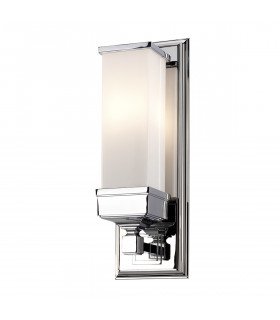 Cambridge 1 Light Bathroom Wall Light Polished Chrome IP44 G9-1