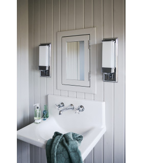 Cambridge 1 Light Bathroom Wall Light Polished Chrome IP44 G9-2