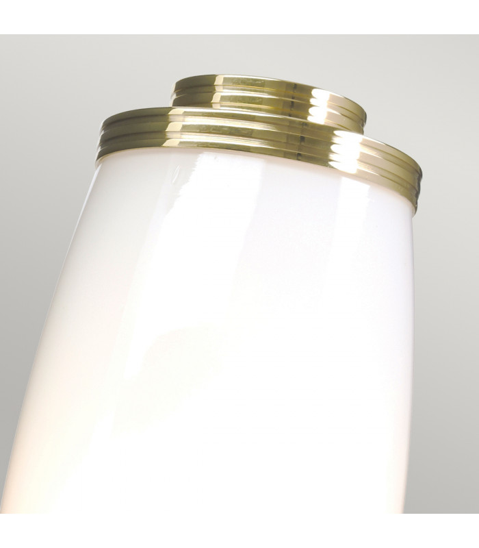 Eliot 1 Light Bathroom Wall Light Polished Brass IP44 G9-4