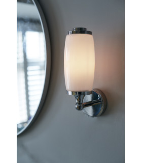 Eliot 1 Light Bathroom Wall Light Polished Chrome IP44 G9-2