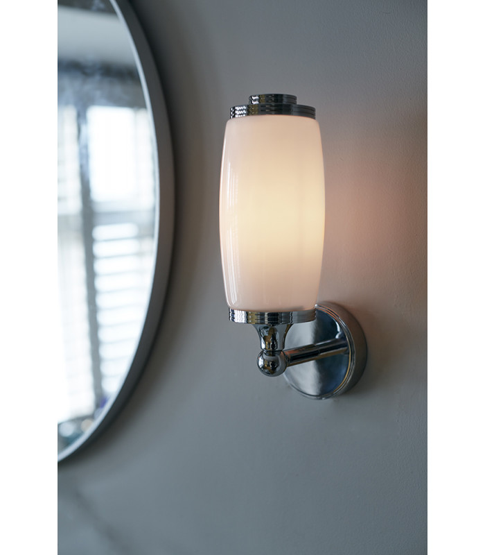 Eliot 1 Light Bathroom Wall Light Polished Chrome IP44 G9-2