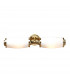 Eliot 2 Light Bathroom Twin Wall Light Polished Brass IP44 G9-1