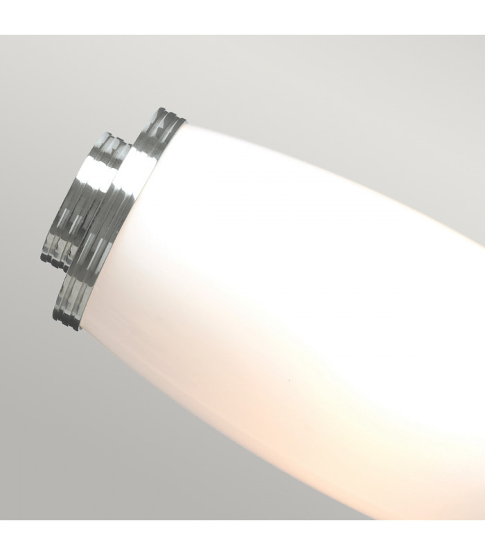 Eliot 2 Light Bathroom Twin Wall Light Polished Chrome IP44 G9-3