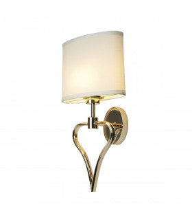 Falmouth 2 Light Indoor Wall Light Gold G9-1