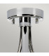 Falmouth 3 Light Semi Flush Bathroom Ceiling Light Polished Chrome IP44 G9-2