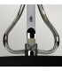 Falmouth 3 Light Semi Flush Bathroom Ceiling Light Polished Chrome IP44 G9-3
