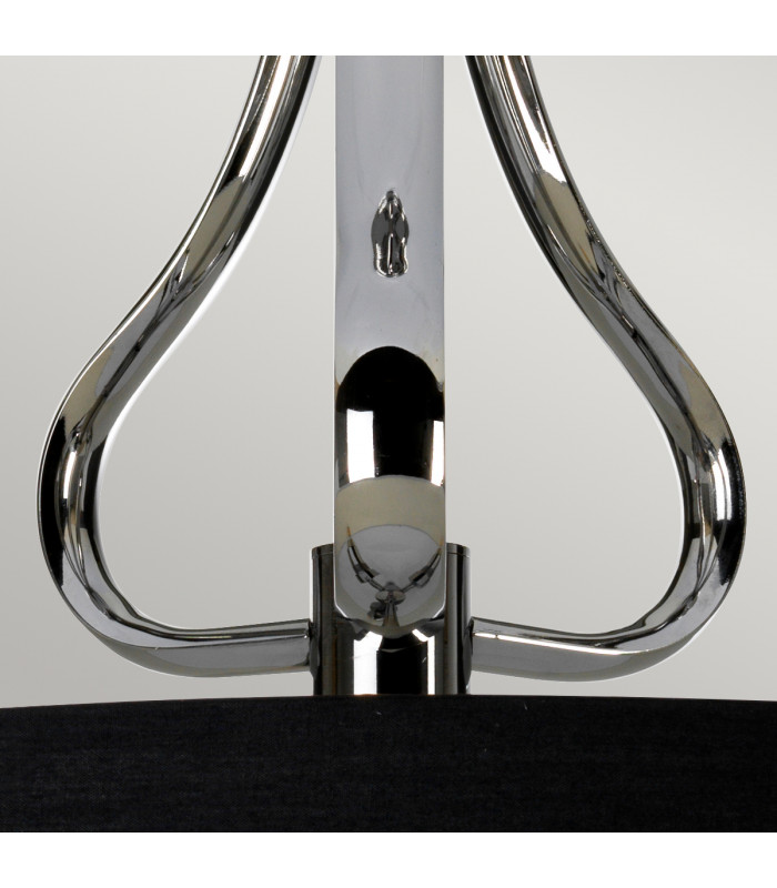 Falmouth 3 Light Semi Flush Bathroom Ceiling Light Polished Chrome IP44 G9-3
