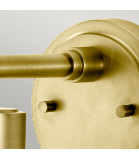 Morvah 1 Light Outdoor Wall Light Brushed Brass IP44 E27-2