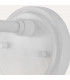 Morvah 1 Light Outdoor Wall Light White IP44 E27-2