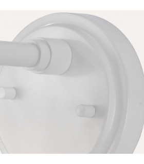 Morvah 1 Light Outdoor Wall Light White IP44 E27-2