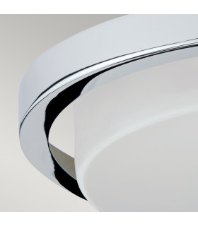 Ryde Modern Round 1 Light Flush Mount IP44-2