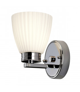 Wallingford 1 Light Bathroom Wall Light Polished Chrome IP44 G9