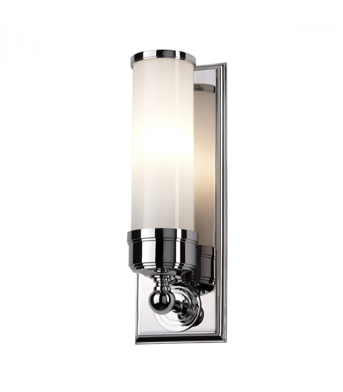 Worcester 1 Light Bathroom Wall Light Polished Chrome IP44 G9-1