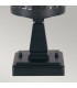 Hereford 1 Light Outdoor Pedestal Light Black E27-4