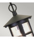 Hereford 1 Light Outdoor Ceiling Lantern Black IP43 E27-4
