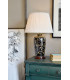 Blackbirds 1 Light Table Lamp Black Gold E27-3