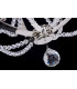 Cassie 4 Light Chandelier Polished Nickel-3