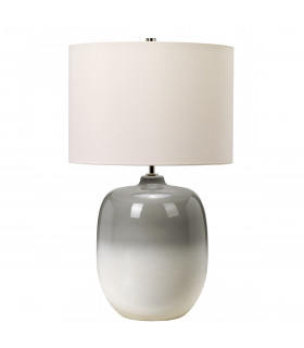 Chalk Farm Ceramic Table Lamp with Drum Shade-2