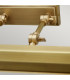 Chawton 4 Light Large Picture Wall Light Brass E14-3