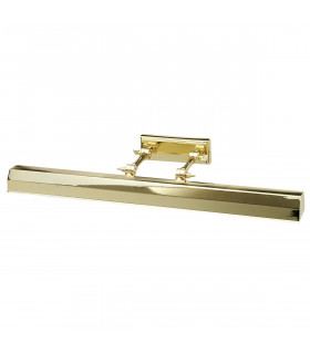 Chawton 4 Light Large Picture Wall Light Brass E14-1