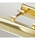 Chawton 4 Light Large Picture Wall Light Brass E14-2