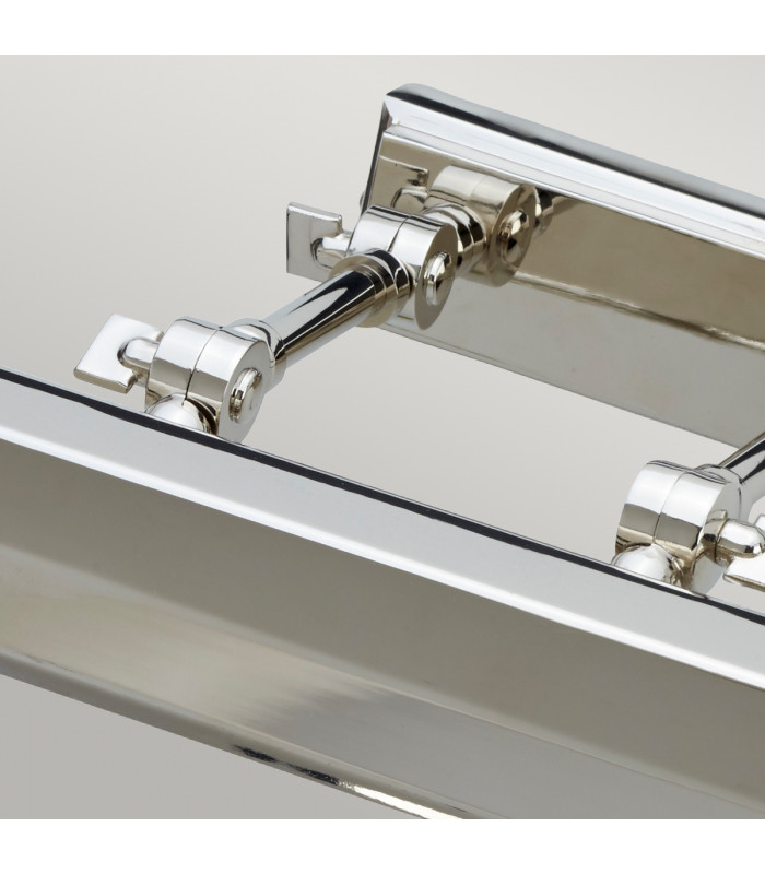 Chawton 4 Light Large Picture Wall Light Polished Nickel E14-2
