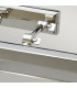 Chawton 4 Light Large Picture Wall Light Polished Nickel E14-4