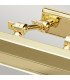 Chawton 2 Light Medium Picture Wall Light Brass E14-2
