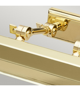 Chawton 2 Light Medium Picture Wall Light Brass E14-2