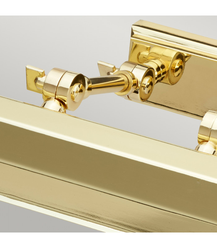 Chawton 2 Light Medium Picture Wall Light Brass E14-2