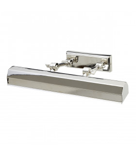 Chawton 2 Light Medium Picture Wall Light Polished Nickel E14-1