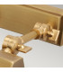 Chawton 1 Light Small Picture Wall Light Brass E14-4