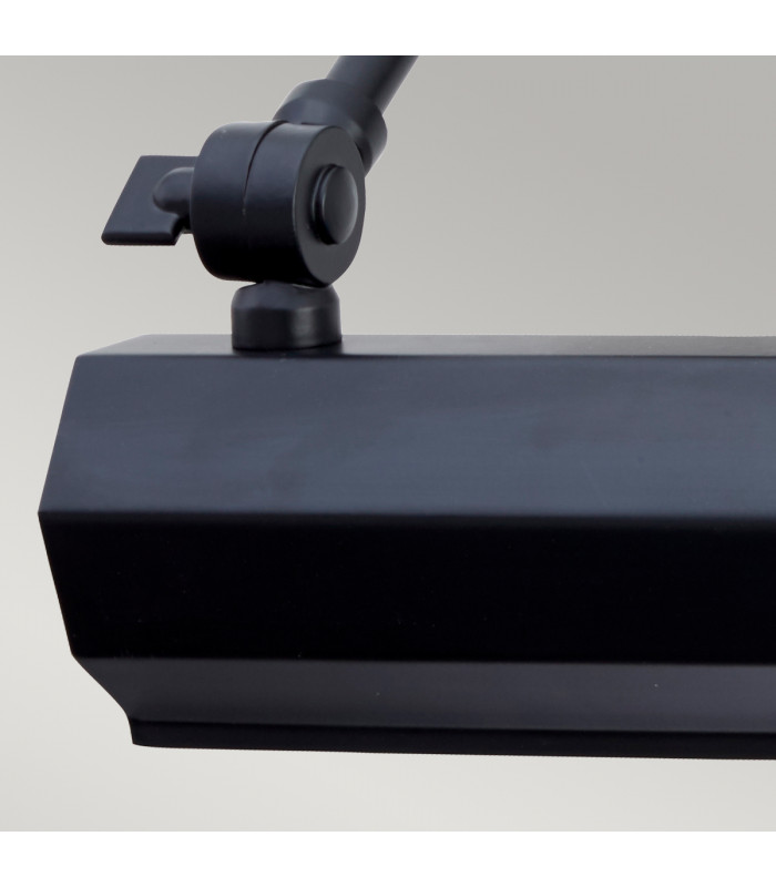 Chawton 1 Light Small Picture Wall Light Black E14-4