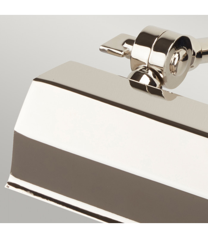Chawton 1 Light Small Picture Wall Light Polished Nickel E14-2