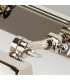 Chawton 1 Light Small Picture Wall Light Polished Nickel E14-4