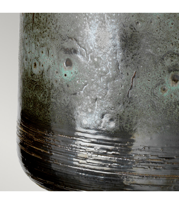 Columbus 1 Light Table Lamp Verdigris E27-4