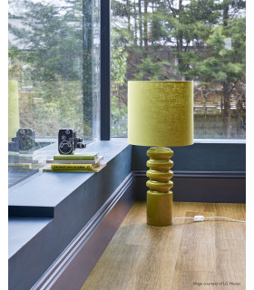 Contour 1 Light Table Lamp Lime E27-2