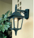 Chapel 1 Light Outdoor Wall Lantern Light Black IP44 E27-2
