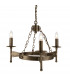Cromwell Chandelier 3 Light Old Bronze Finish E14-1