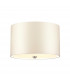 Fletcher 14" Flush Ceiling Light with Polished Chrome Finial-1