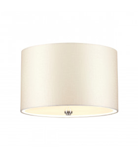Fletcher 14" Flush Ceiling Light with Polished Chrome Finial-1