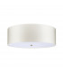 Fletcher 30" Flush Ceiling Light with Aged Brass Finial-2