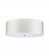 Fletcher 30" Flush Ceiling Light with Polished Chrome Finial-2