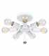 Fletcher 34" Flush Ceiling Light with Polished Chrome Finial-3