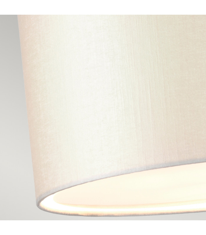 Pearce 14" Cylindrical Pendant with Aged Brass Ceiling Pan-4