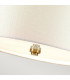 Pearce 14" Cylindrical Pendant with Aged Brass Ceiling Pan-5