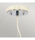 Pearce 22" Cylindrical Pendant with Polished Chrome Ceiling Pan-2